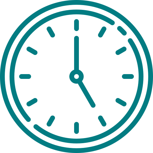 Pictogramme d'une horloge